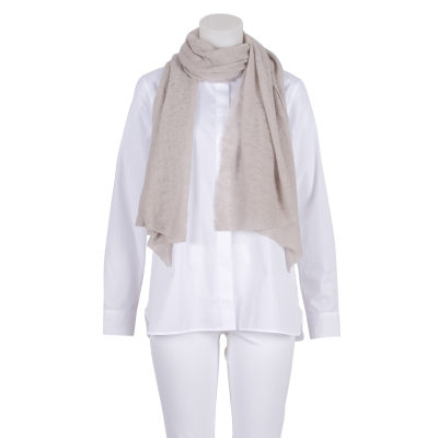 Pin1876 - by Botto Giuseppe - Cashmere-Schal beige