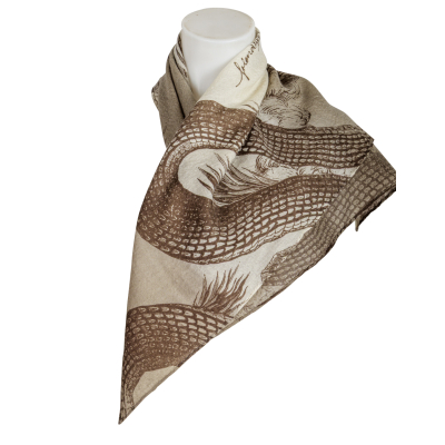 friendly hunting - Cashmere - Tuch - Garden Eden - oliv - braun