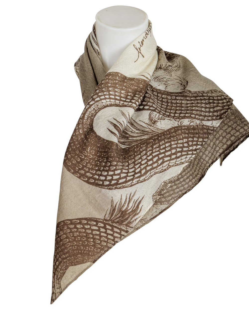 friendly hunting - Cashmere - Tuch - Garden Eden - oliv -...