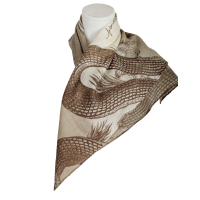 friendly hunting - Cashmere - Tuch - Garden Eden - oliv - braun