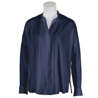 Sassenbach - Tunika-Bluse -Lia- Blau dt.38/it.44
