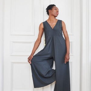 Sassenbach - Jumpsuit -Ronja- Schiefergrau dt.44/it.50