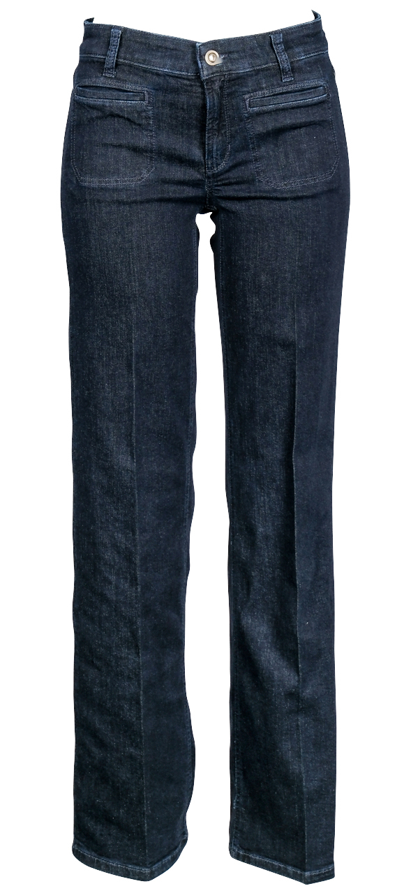 CAMBIO - Jeans -Tess wide leg- Dunkelblau