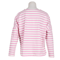 des petits hauts - Shirt -Filly- Ecru / Pink gestreift