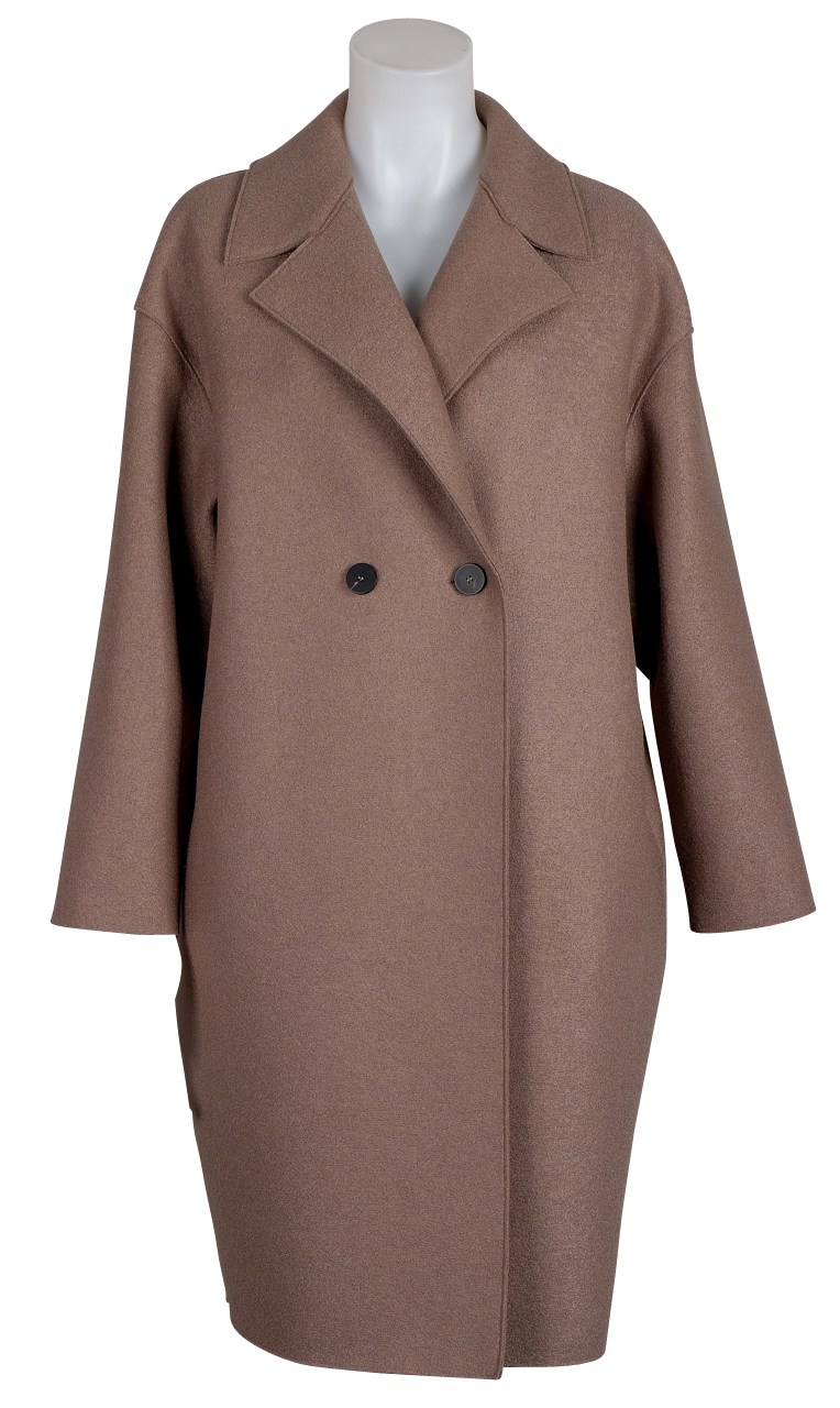 Harris Wharf London - Wollmantel - Taupe - Hellbraun
