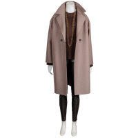 Harris Wharf London - Wollmantel - Taupe - Hellbraun