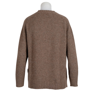 Lu Ren - Pullover - Braun - Schlamm - Melange