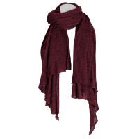 Pin1876 - by Botto Giuseppe - Cashmere Schal  - Bordeaux Rot groß