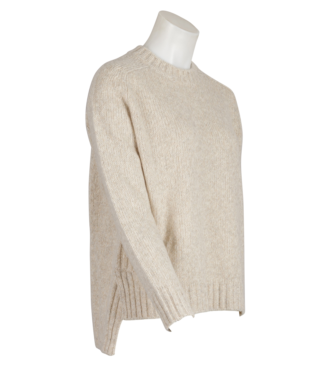 Lu Ren - Pullover - Sand - Beige - Melange M