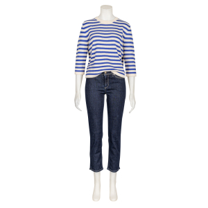Cambio - Jeans - Piper Short - Dunkelblau 38