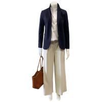 Harris Wharf London  - Jersey - Blazer - Dunkelblau