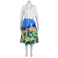 Allude - Wickeljacke - Ecru