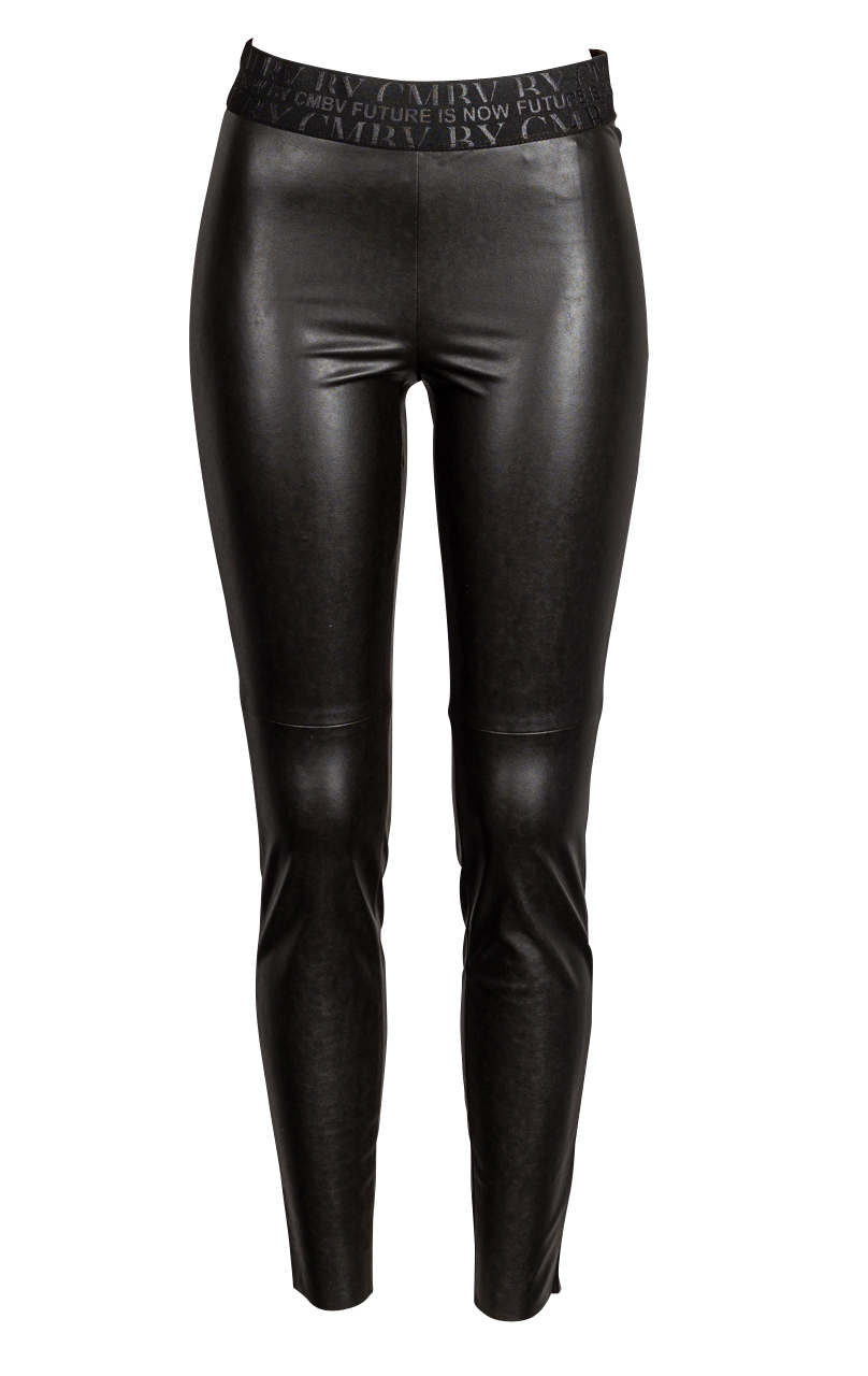 CAMBIO - Hose - Lederimitat - Randa - Dunkelbraun