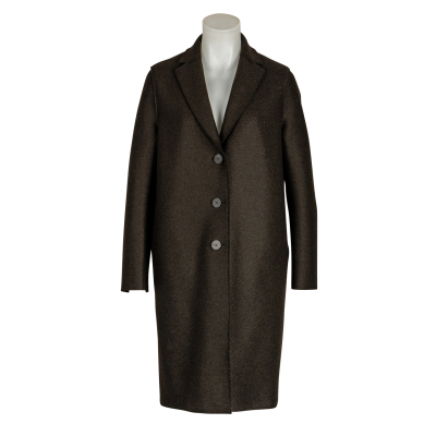 Harris Wharf London - Wollmantel - Dunkelbraun