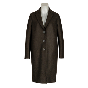 Harris Wharf London - Wollmantel - Dunkelbraun