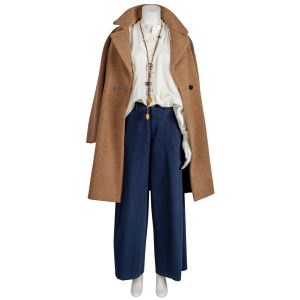 Harris Wharf London - Mantel - Bouclé - Camel