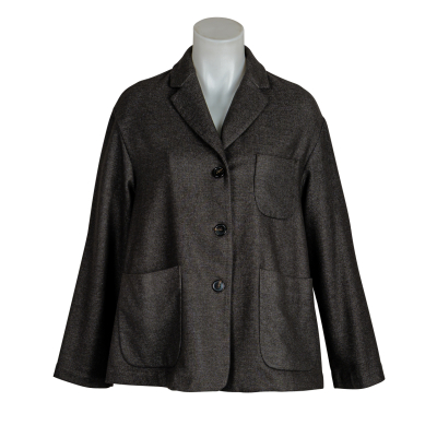 Kiltie - Blazer - Petra - Grau - Schlamm