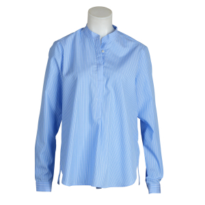 EDELLE - Bluse - Funny - gestreift - Blau - Weiß