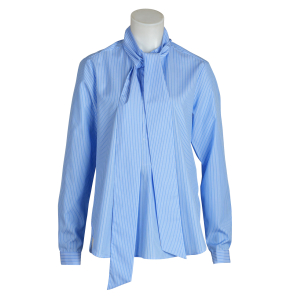 EDELLE - Bluse - Funny - gestreift - Blau - Weiß