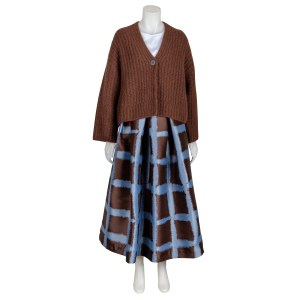 LUNATICA Milano - Rock - grafisch - Braun - Hellblau