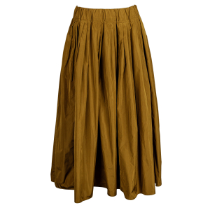 Susanne Bommer - Taft - Rock - Senffarben