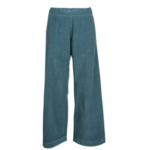 LABO.ART - Fein - Cord - Hose - Panta Diana - Petrol