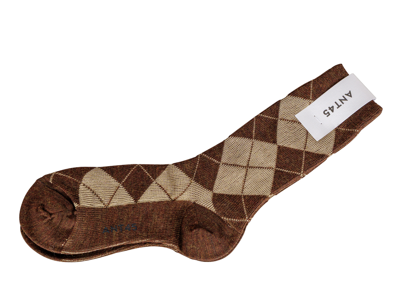 ANT45 - Socken - Poppy - Braun - Beige