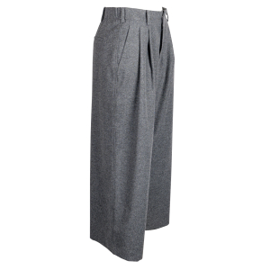 Susanne Bommer - Hose - Grau - Melange