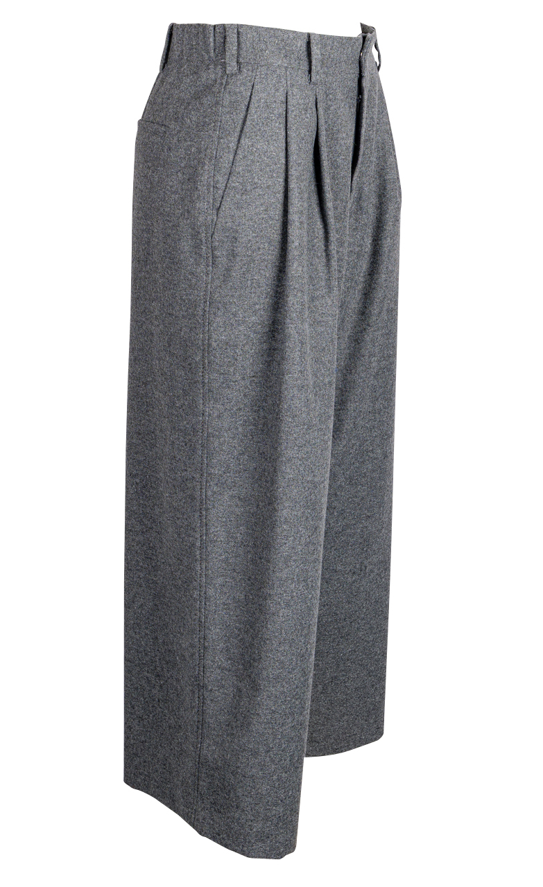 Susanne Bommer - Hose - Grau - Melange