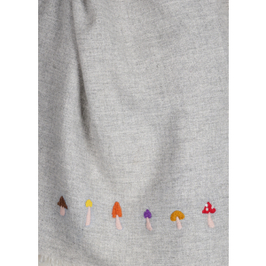 TheHolyGoat Cashmere Schal - Hellgrau - Melange