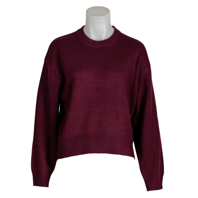 S.Marlon - Rundhals - Pullover - Bordeaux