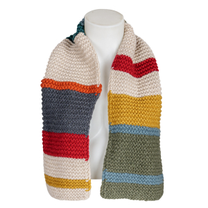 Filomontini - Cashmere Schal - handgestrickt - Multicolor