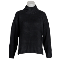 S.Marlon - Pullover - Turtleneck - Schwarz