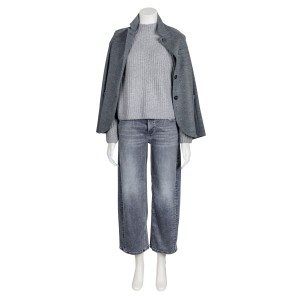 S.Marlon - Cashmere - Pullover - Grau - Melange