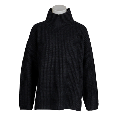 FFC - Rippen - Pullover - Schwarz
