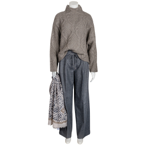 CAMBIO - Hose - Addison - Grau - Melange