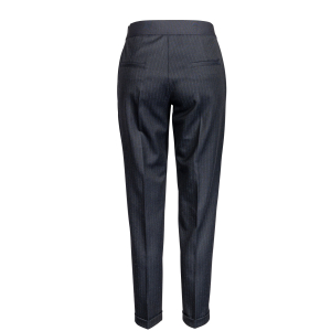 CAMBIO - Hose - Kim - Nadelstreifen - Dunkelblau