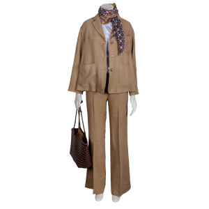 Kiltie - Leinenblazer - Petra - camel