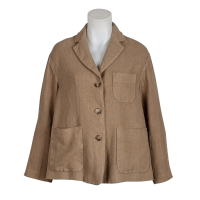 Kiltie - Leinenblazer - Petra - camel