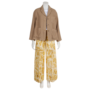 Kiltie - Leinenblazer - Petra - camel dt.42/it.48
