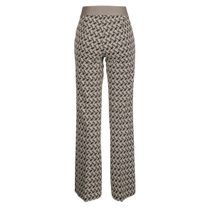 Cambio - Hose - Francis - grafisch - ecru - beige - braun