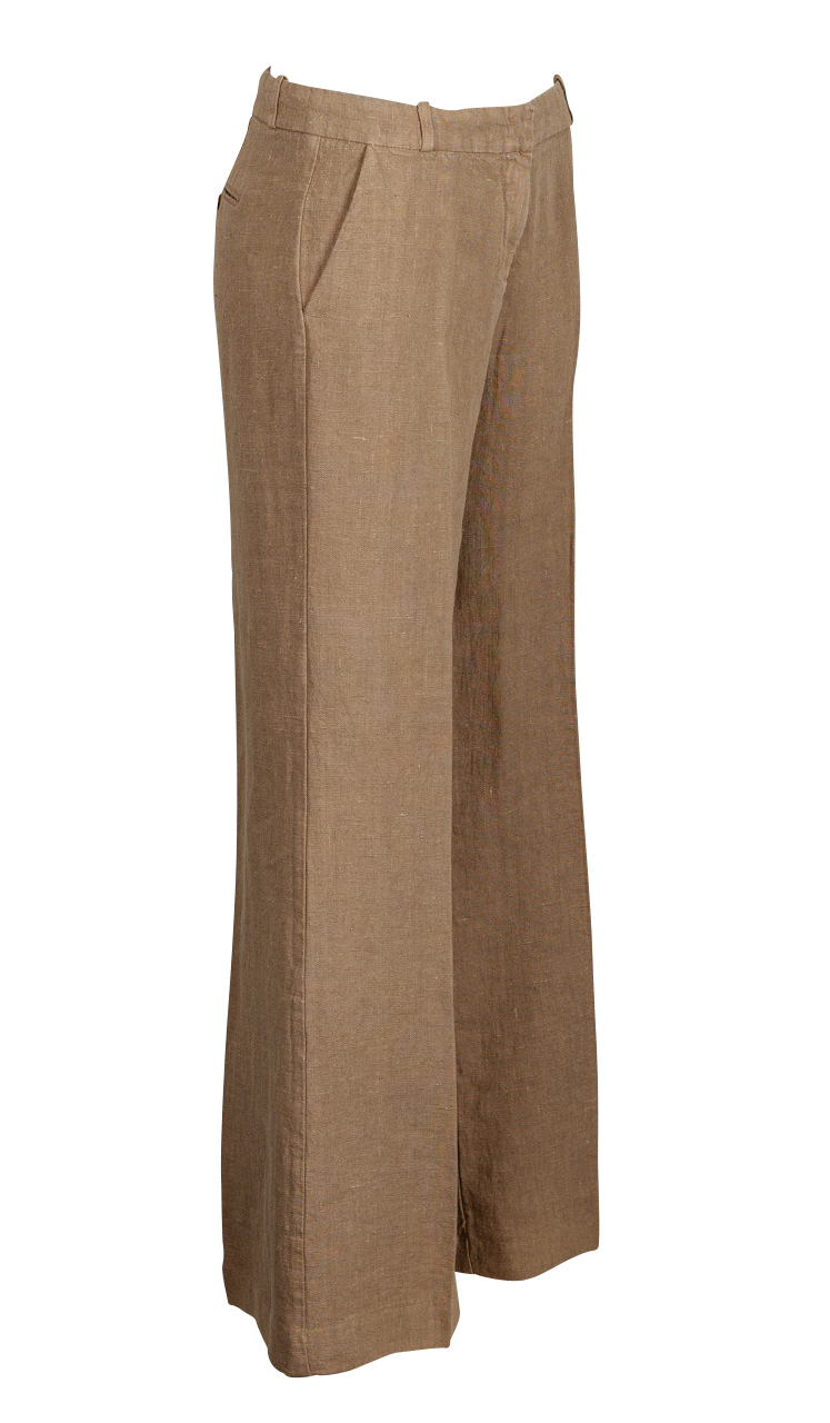 Kiltie - Leinenhose - Andrea - camel dt.42/it.48