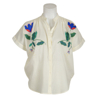 Sacrécoeur - Bluse - Maya Coralle - Vanille