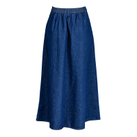 des petits hauts - Jeansrock - Luce - dunkelblau
