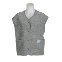 des petits hauts - Weste - Gaelle - silbergrau