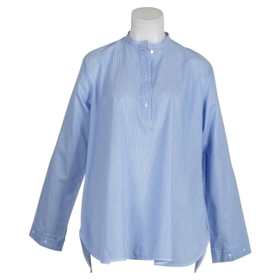 Lis Lareida - Bluse - Dorena - gestreift - blau - weiß 40