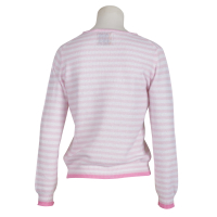 Jumper 1 2 3 4 - Pullover - gestreift - rosé - ecrú
