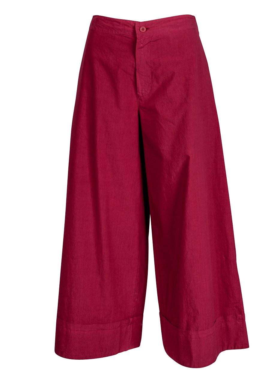 LABO.ART - Hose - Rock - Panta Bino - karminrot