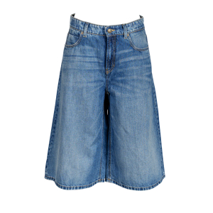 Cambio - Jeans - Bermuda - Palazzo - mittelblau 42