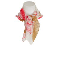 friendly hunting - Cashmere - Tuch - Garden Eden - ecru - camel